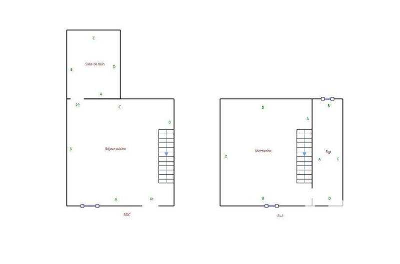 Maison - 55 m² - 3 pièces