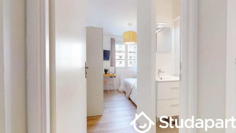 Chambre - 9 m² - 1 pièce