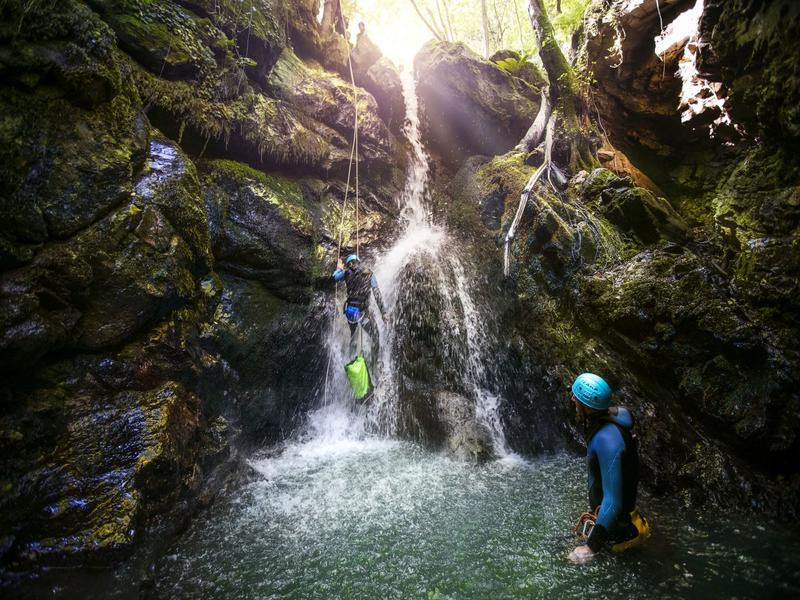 Canyon famille avec Mendi Gaiak