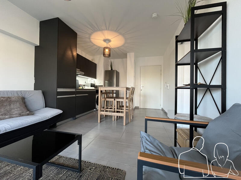 Appartement - 34 m² - 2 pièces