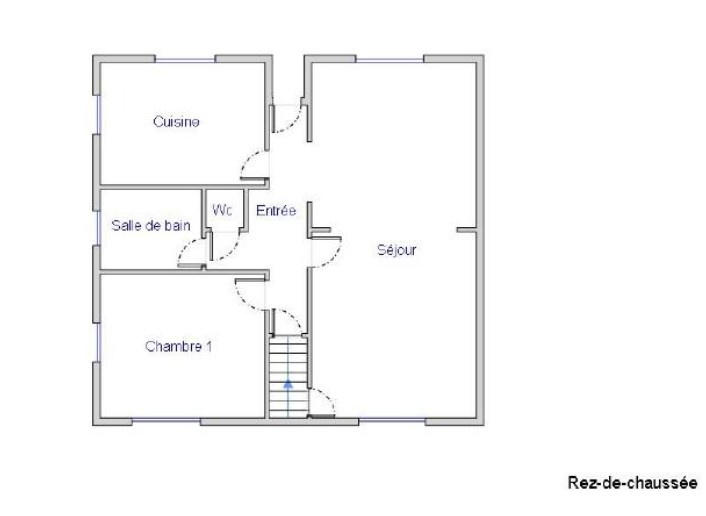 Maison - 96 m² - 5 pièces