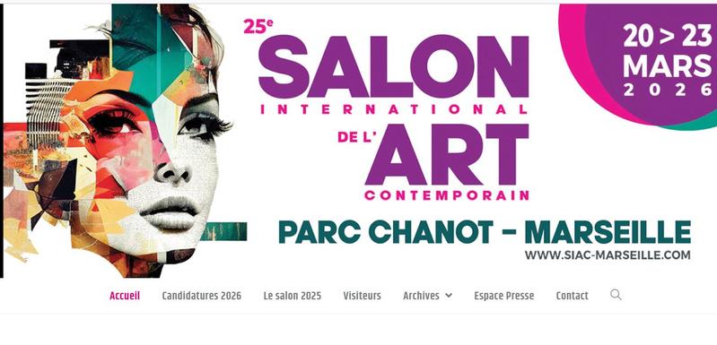 25e Salon International de l'Art Contemporain Siac Marseille