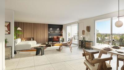 Appartement - 43 m² - 2 pièces