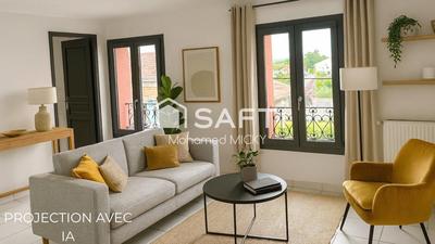 Appartement - 92 m² - 5 pièces