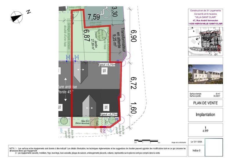 Maison - 78 m² - 4 pièces