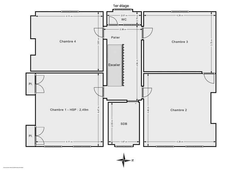 Maison - 200 m² - 8 pièces