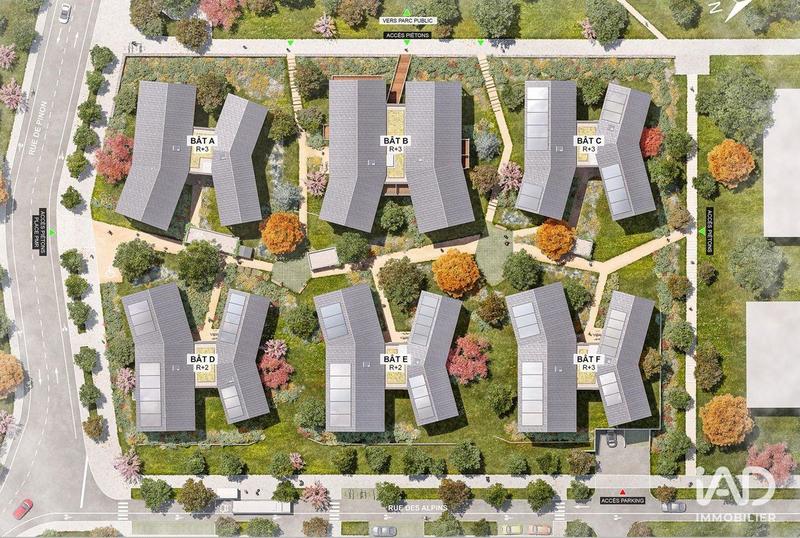 Appartement - 62 m² - 3 pièces