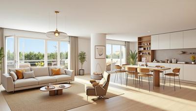 Appartement - 43 à 87 m² - 2 à 5 pièces