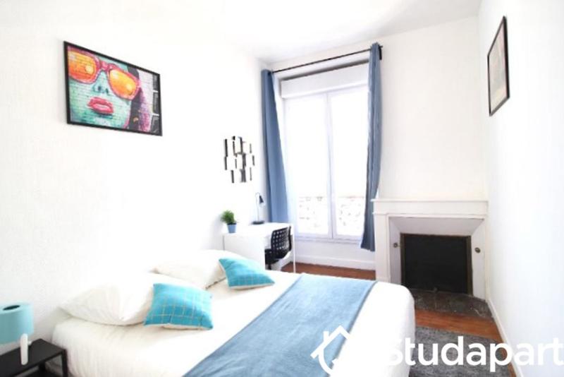 Chambre - 9 m² - 1 pièce