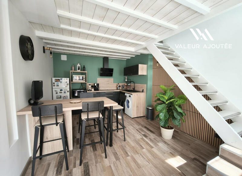 Maison ancienne - 39 m² - 2 pièces