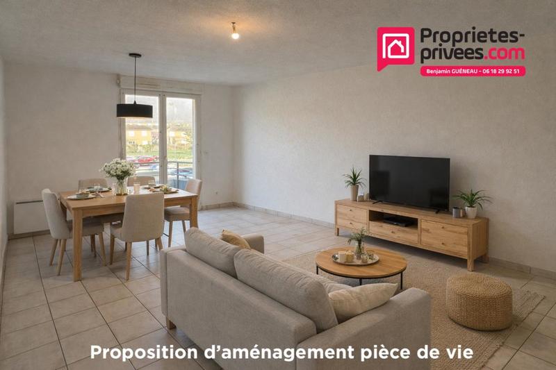 Appartement - 62 m² - 3 pièces