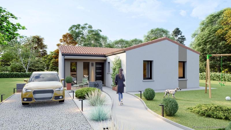 Maison - 90 m² - 6 pièces