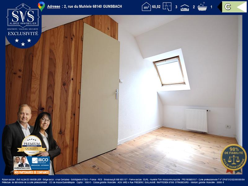 Appartement - 66 m² - 3 pièces