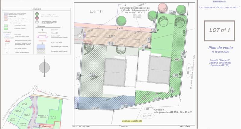 Terrain constructible - 320 m²