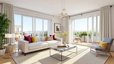 Appartement - 32 à 86 m² - 1 à 4 pièces