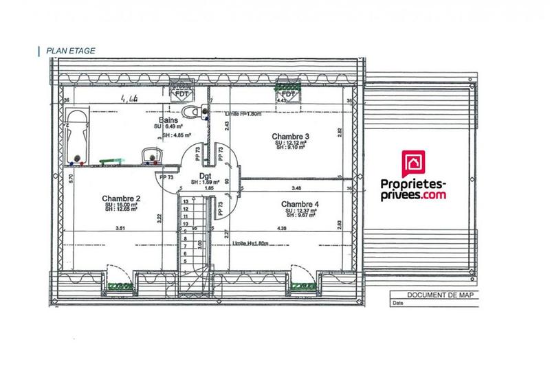 Maison - 110 m² - 5 pièces