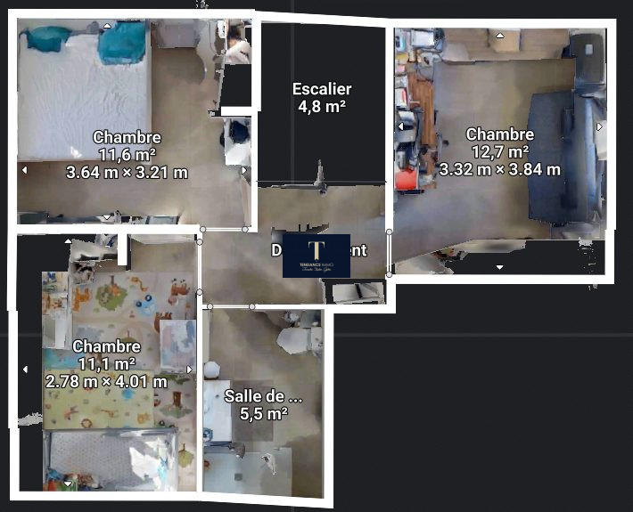 Maison contemporaine - 89 m² - 5 pièces