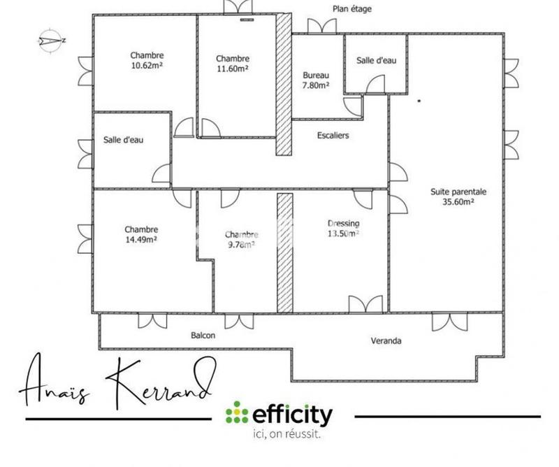 Maison - 215 m² - 9 pièces