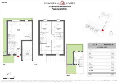 Maison - 90 m² - 5 pièces