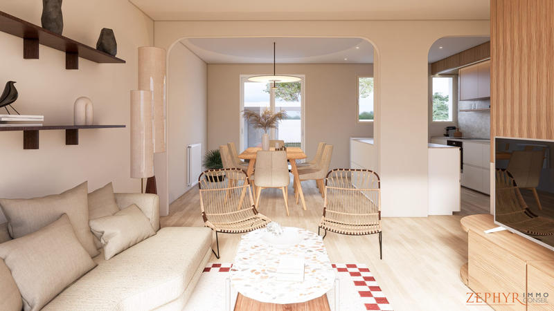 Maison ancienne - 95 m² - 4 pièces