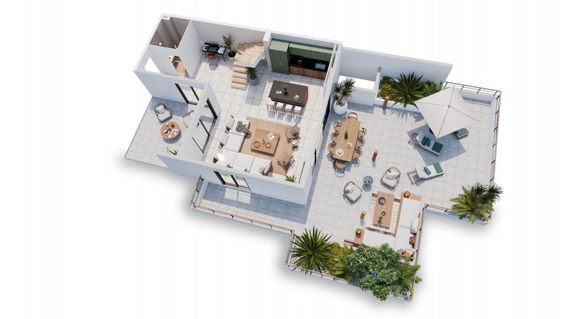 Maison de ville - 133 m² - 4 pièces