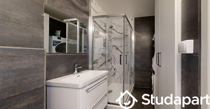 Chambre - 9 m² - 1 pièce