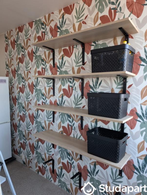 Chambre - 12 m² - 1 pièce