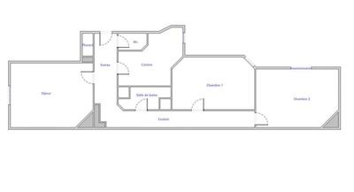 Appartement - 50 m² - 3 pièces