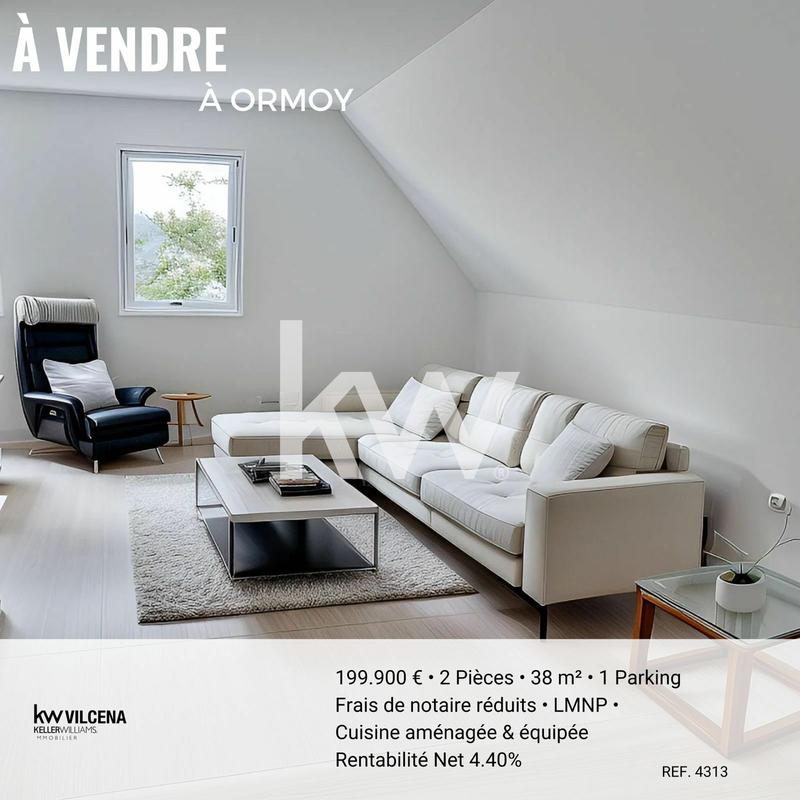 Appartement - 39 m² - 2 pièces