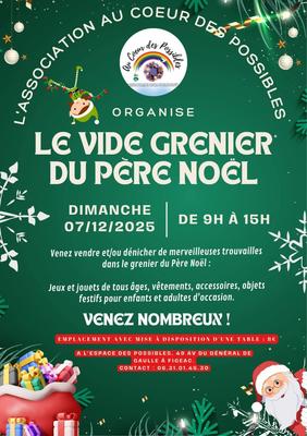 Vide-Greniers du Père Noël à l'Espace des Possibles à Figeac