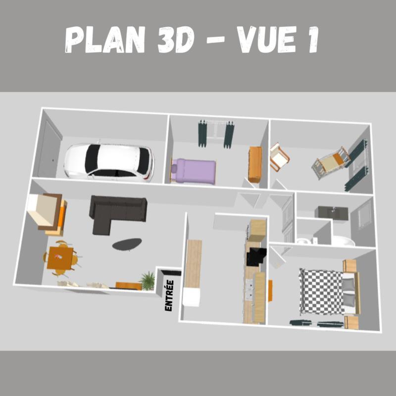Villa - 75 m² - 4 pièces