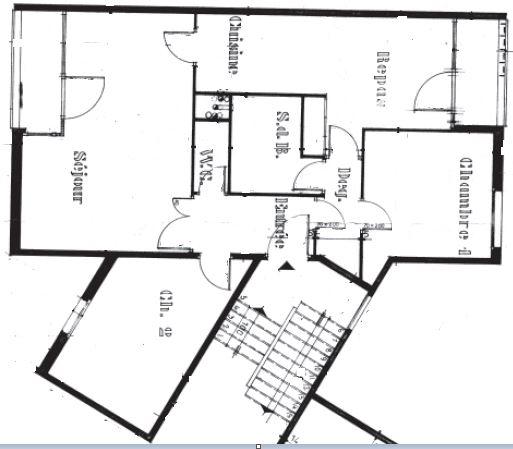 Appartement - 64 m² - 3 pièces