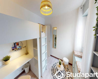 Chambre - 40 m² - 1 pièce