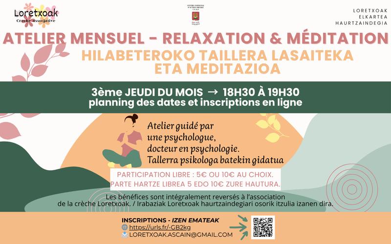 Atelier bien-être et relaxation