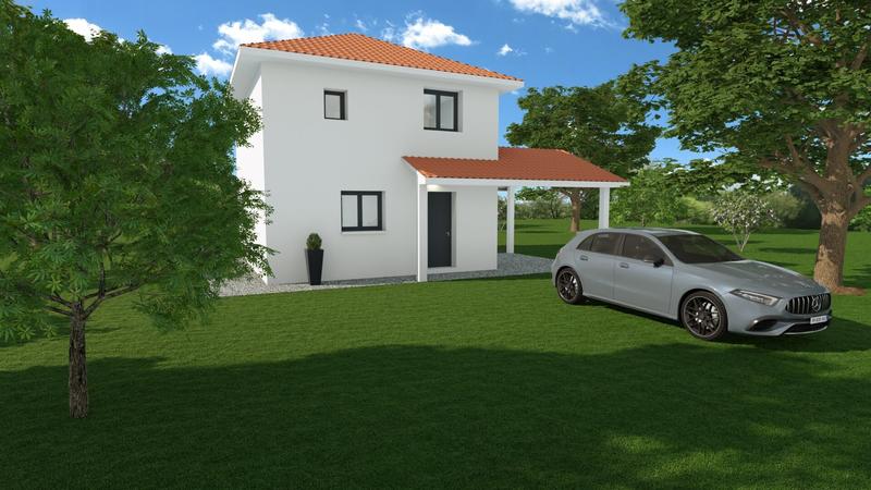 Maison - 90 m² - 4 pièces