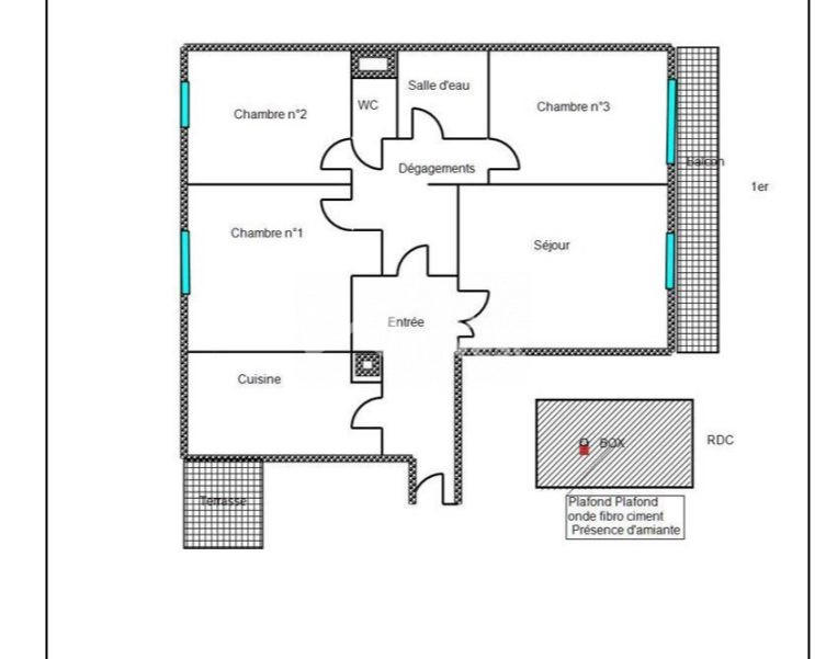 Appartement - 80 m² - 4 pièces