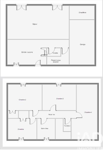 Maison - 97 m² - 6 pièces