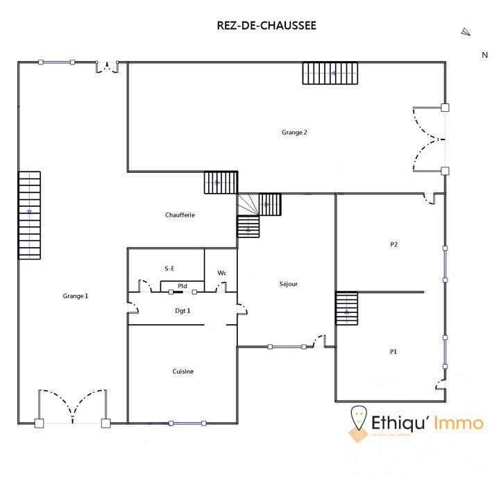 Maison - 101 m² - 3 pièces