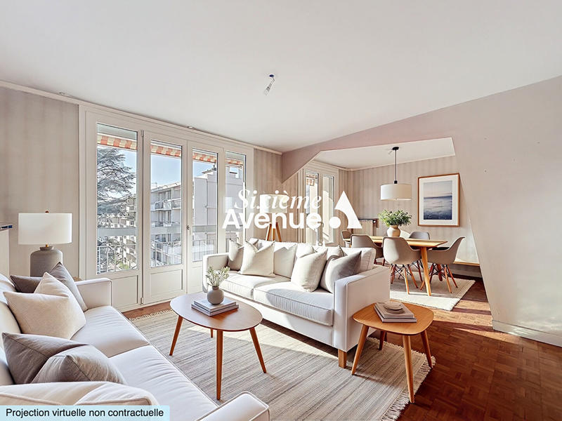 Appartement - 70 m² - 3 pièces