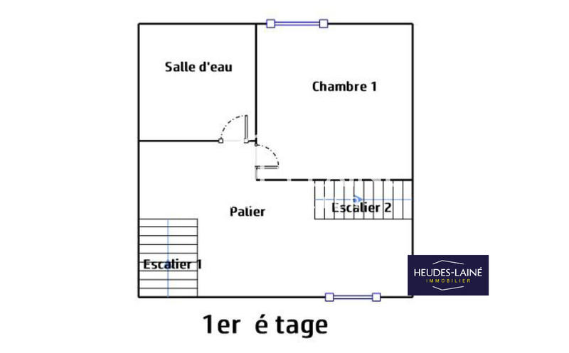 Maison - 50 m² - 3 pièces