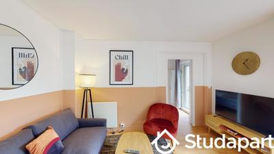 Chambre - 9 m² - 1 pièce
