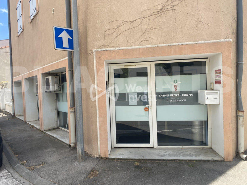 Local commercial - 62 m² - 2 pièces