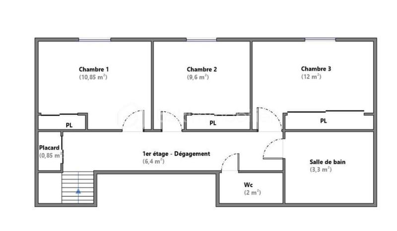 Appartement - 86 m² - 4 pièces