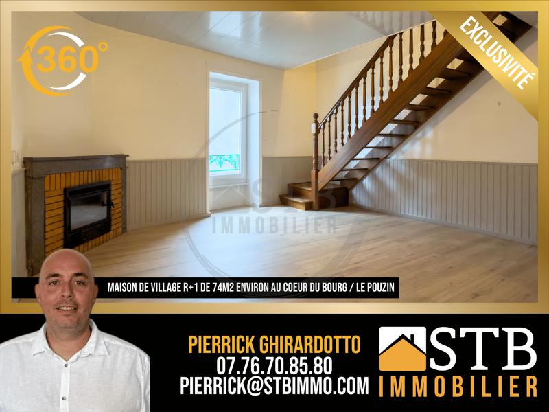 Maison de village - 74 m² - 3 pièces