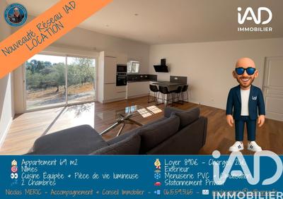 Appartement - 69 m² - 3 pièces