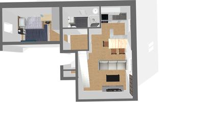 Appartement - 35 m² - 2 pièces