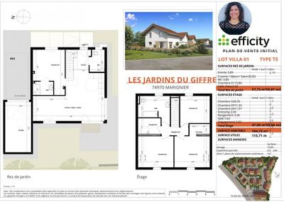 Maison - 104 m² - 5 pièces