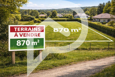 Terrain - 870 m²