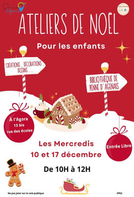 Ateliers de Noël pour les enfants