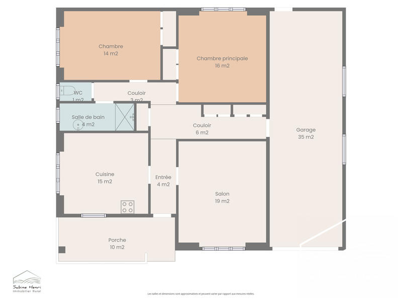 Maison ancienne - 84 m² - 4 pièces